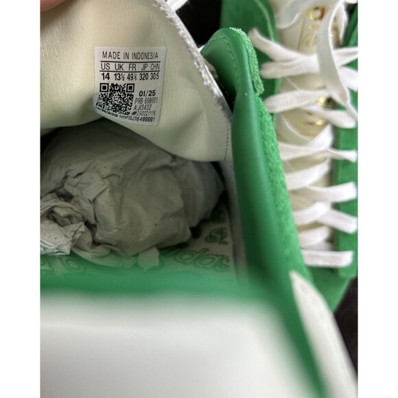 Adidas Men\'s Jabbar Lo Sneakers Green/Cream  (JI3432) Size US 14 NEW main image 8